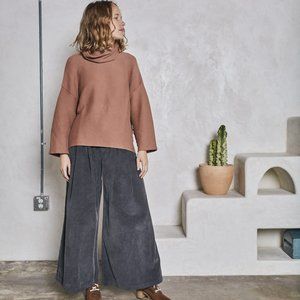 Esby Nina Top in Adobe Rib